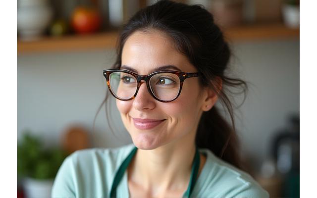 Thoughtful portrait of Sarah Chen, Vital Thread Wellness nutritionist.