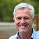 Portrait of David C., smiling man in his 50s