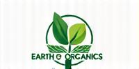 Pure Earth Organics logo - a stylized green leaf forming a circular globe.